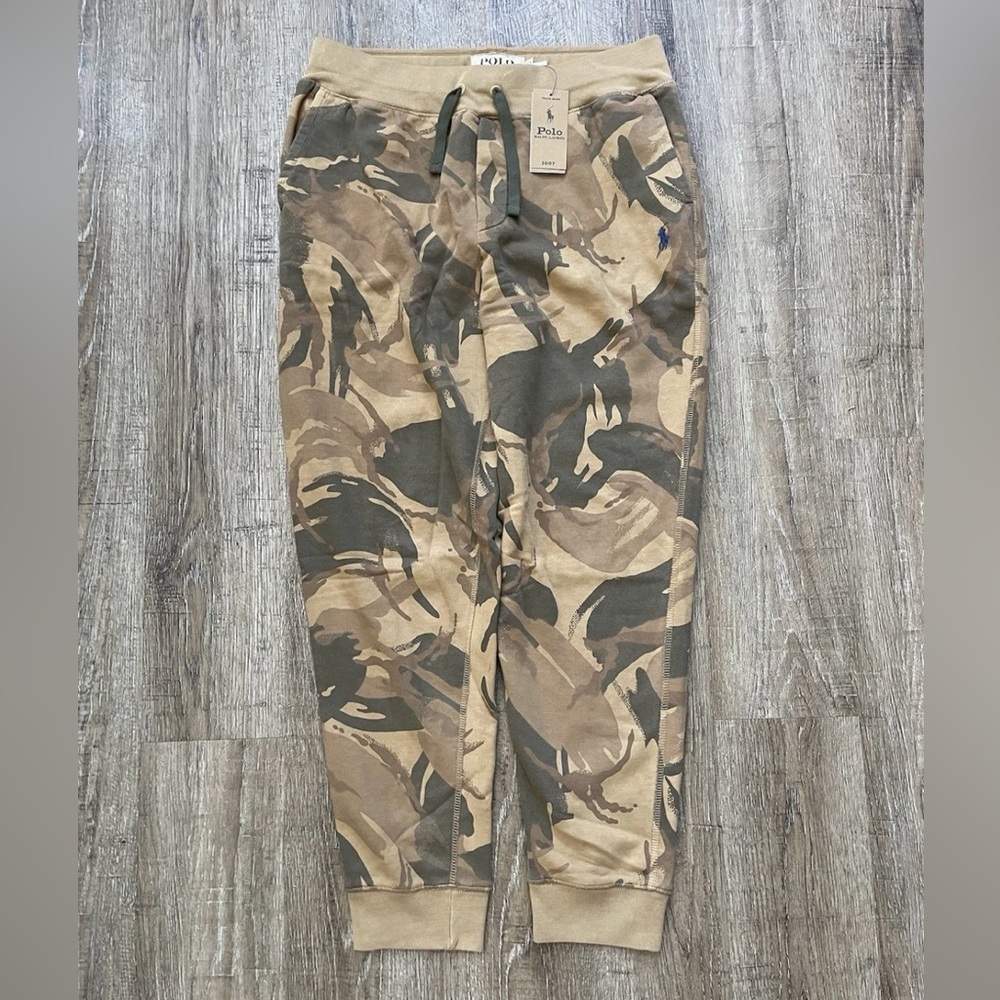 Polo Ralph Lauren Denim & Supply Camo Jogger Pants Men’s Sz Large